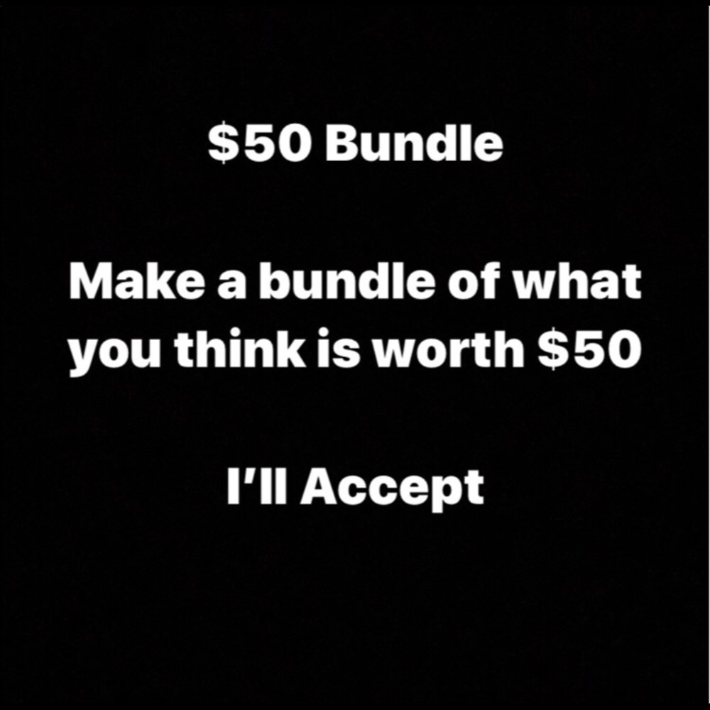 $50 Bundle!!!